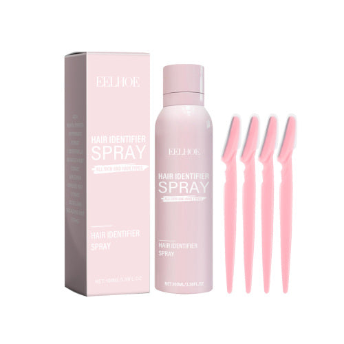 Eelhoe hair identifier spray bottle and box set, pink