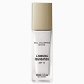 Color changing liquid foundation bottle with gold cap, SPF 15, 30 ml