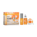 Eelhoe Vitamin C facial care set with box, bottles and cream jar