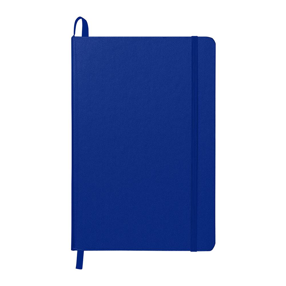 Ambassador Bound journal in royal blue with fabric strap and ribbon bookmark