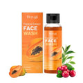 Hoygi Papaya Extract Face Wash bottle with black cap and matching orange box