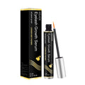 EELHOE Eyelash Growth Serum mascara tube and wand, black and gold packaging