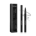 Black eyebrow pencil with four-claw tip, precision applicator and spool brush