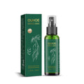 OUHOE hair growth spray bottle with green box, pump sprayer